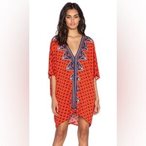 Tigerlily x Revolve women’s Agar Mumu in Naranja